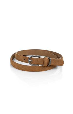 Tan Suede Belt