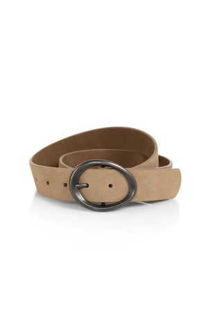 Tan Suede Belt