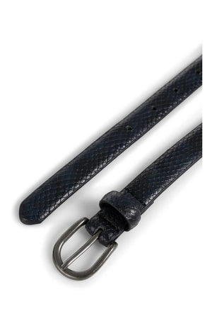 Navy Snake Effect Belt