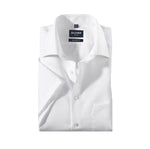 Load image into Gallery viewer, Olymp Luxor Modern Fit Short Sleeve White Business Shirt
