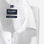 Load image into Gallery viewer, Olymp Luxor Modern Fit Short Sleeve White Business Shirt
