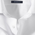 Load image into Gallery viewer, Olymp Luxor Modern Fit Short Sleeve White Business Shirt
