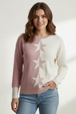 Load image into Gallery viewer, Pink White Madison Pullover
