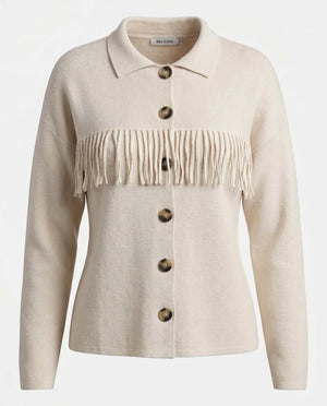 White Beyonce Cardigan