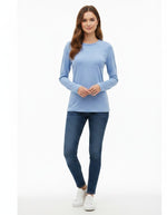 Load image into Gallery viewer, Blue April Crew Top
