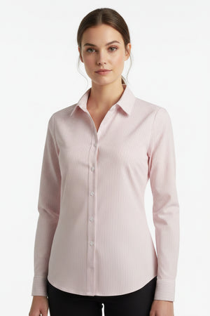 Pink Striped Kim Shirt