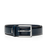 Load image into Gallery viewer, Navy Leather Belt
