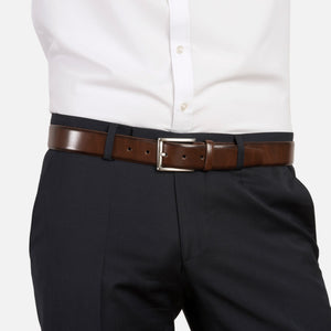 Brown London Leather Belt