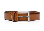 Load image into Gallery viewer, Cognac London Leather Belt
