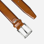 Load image into Gallery viewer, Cognac London Leather Belt
