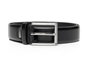 Black London Leather Belt