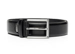 Load image into Gallery viewer, Black London Leather Belt
