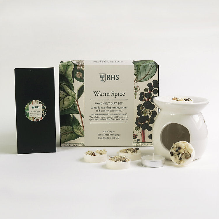RHS Heritage Warm Spice Wax Melt Gift Set