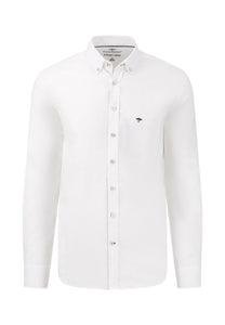 Fynch Hatton Button Down Oxford Shirt White