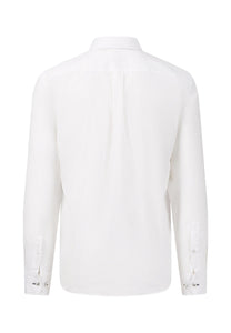 Fynch Hatton Button Down Oxford Shirt White