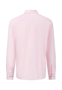 Fynch Hatton Button Down Oxford Shirt Pink Stripe