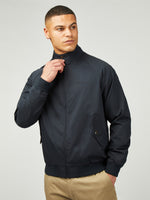 Load image into Gallery viewer, Ben Sherman Signature Harrington Jacket Navy
