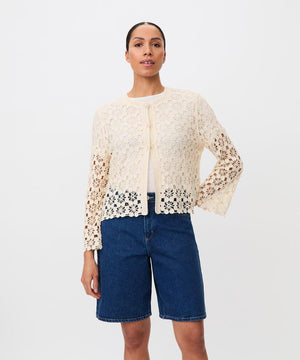 Cream Littalis Cardigan