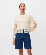Load image into Gallery viewer, Cream Littalis Cardigan
