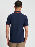 Load image into Gallery viewer, Navy Signature Polo Shirt
