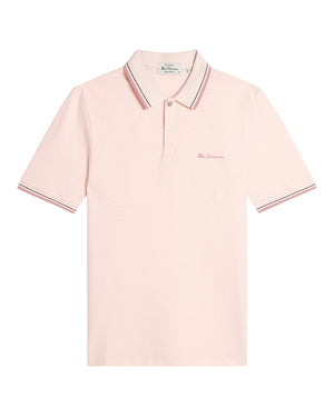 Pink Signature Polo Shirt