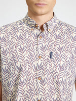 Load image into Gallery viewer, Botanical Leaf Print Shirt

