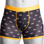 Load image into Gallery viewer, Swole Panda Bumble Bee Bamboo Boxers
