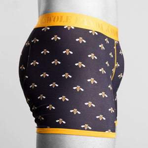 Swole Panda Bumble Bee Bamboo Boxers