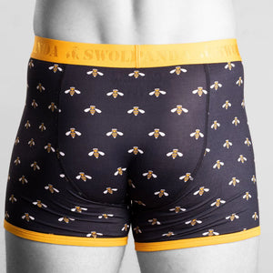 Swole Panda Bumble Bee Bamboo Boxers