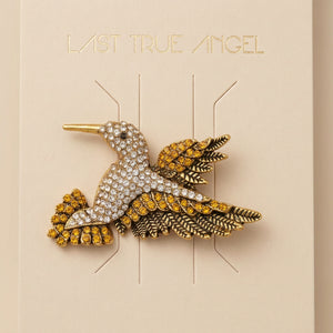 Hummingbird Brooch