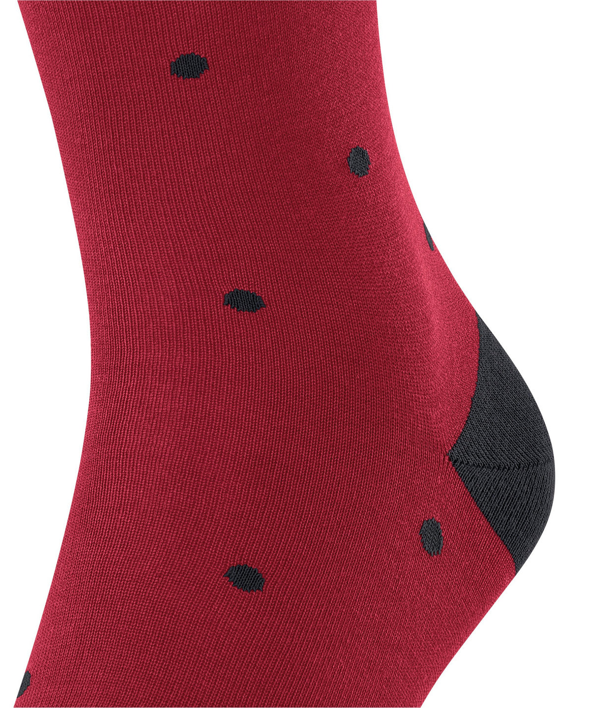 Falke Soft Cotton Dot Socks Red