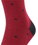 Load image into Gallery viewer, Falke Soft Cotton Dot Socks Red
