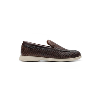 Cognac Plaited Loafer
