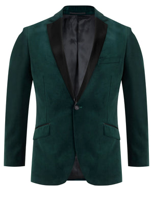 Green Velvet Jacket