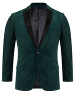 Load image into Gallery viewer, Green Velvet Jacket
