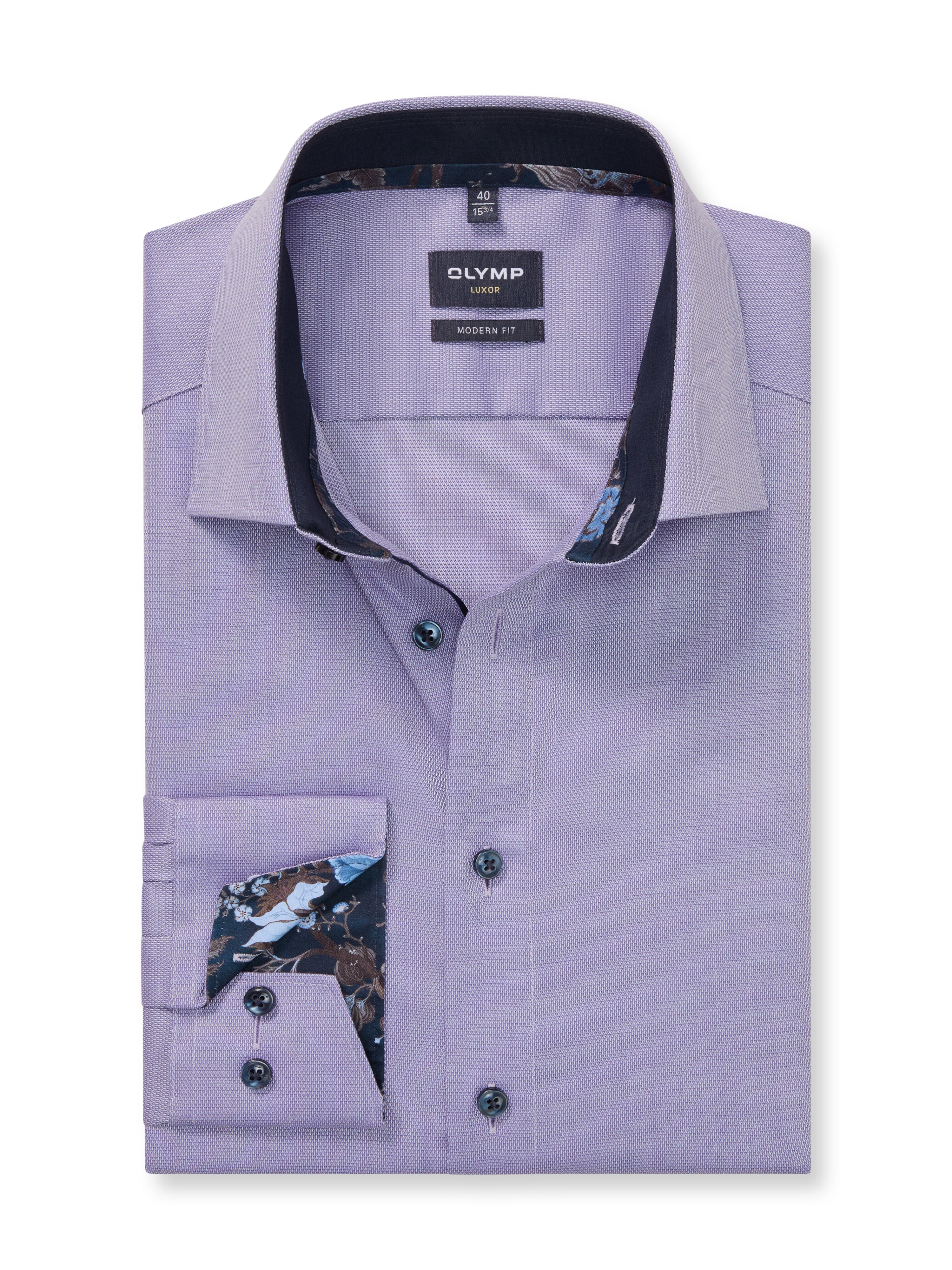 Lilac Textured Luxor Shirt