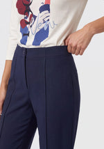 Load image into Gallery viewer, Ink Punto di Roma Knit Trousers
