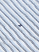 Load image into Gallery viewer, Blue Stripe Short Sleeve Shirt
