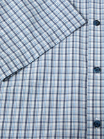 Load image into Gallery viewer, Blue Check Short Sleeve Shirt
