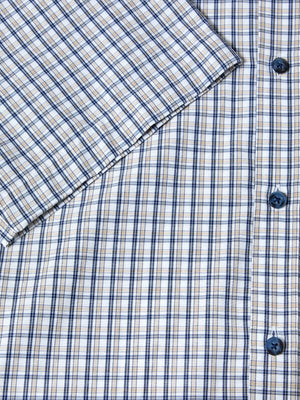 Camel Check Short Sleeve Shirt