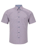 Load image into Gallery viewer, Red Check Short Sleeve Shirt

