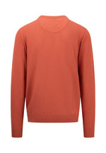 Load image into Gallery viewer, Fynch Hatton Classic Crew Neck Sweater Orient Red
