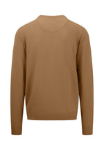 Load image into Gallery viewer, Fynch Hatton Classic Crew Neck Sweater Tan
