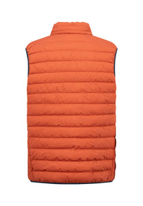 Fynch Hatton Basic Light Down Gilet Rust