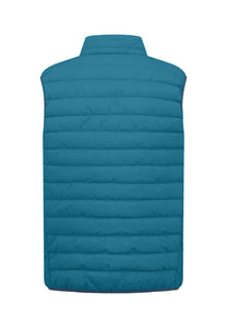 Fynch Hatton Basic Light Down Gilet Teal