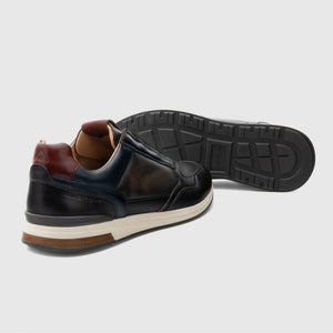 Brown Pull On Trainers