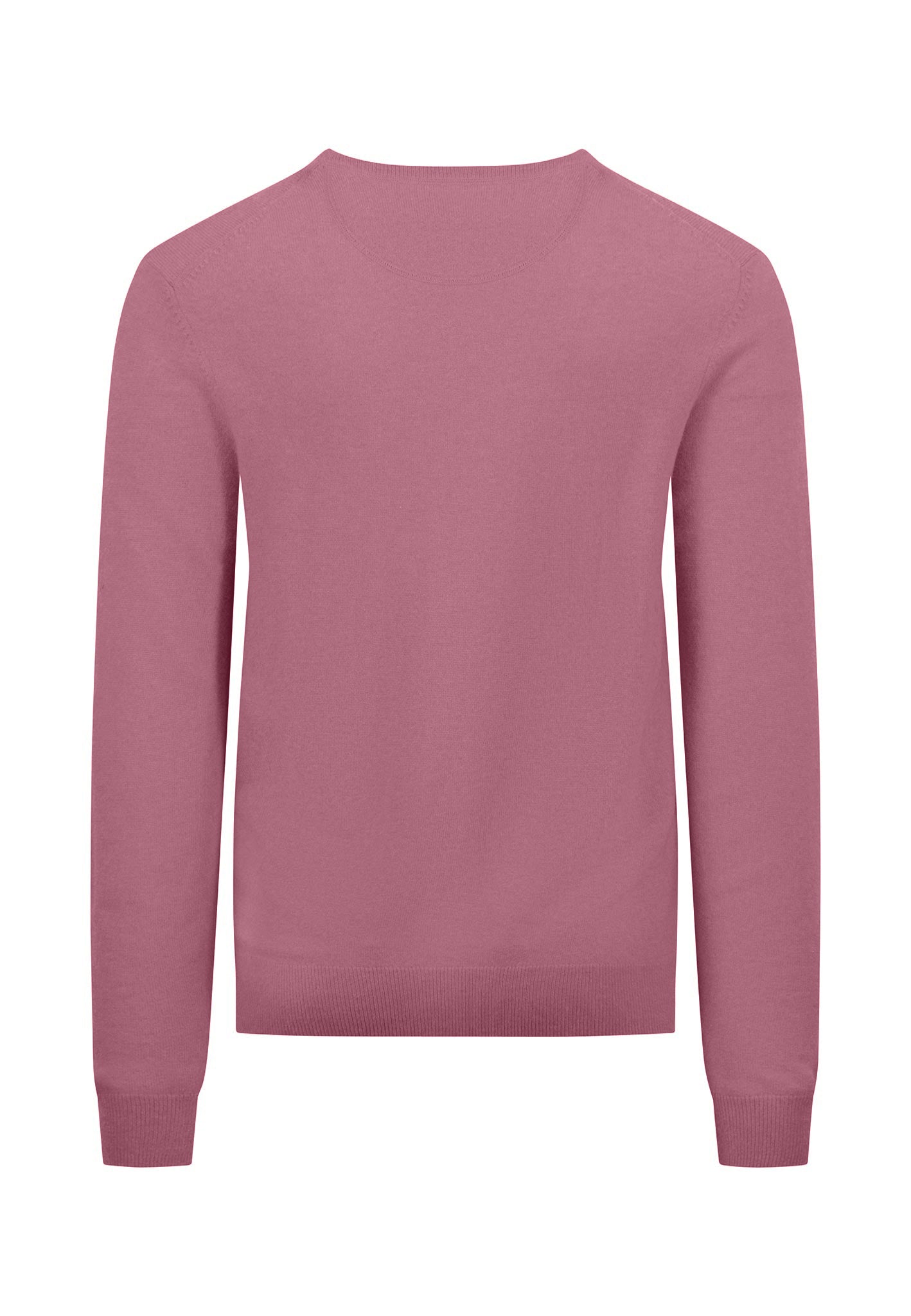 Fynch Hatton Cashmere and Wool Sweater Crew Neck Blush