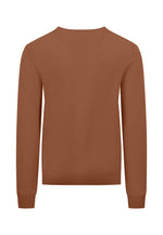 Load image into Gallery viewer, Fynch Hatton Cashmere and Wool Sweater Crew Neck Hazelnut
