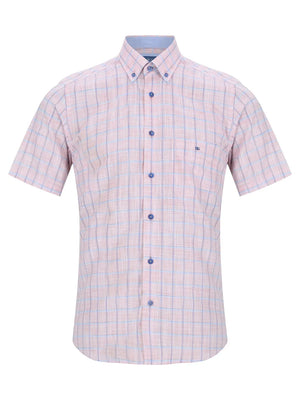 Red Check Short Sleeve Shirt