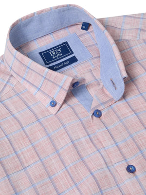 Red Check Short Sleeve Shirt